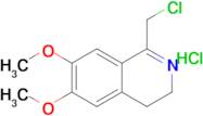 1-(Chloromethyl)-6,7-dimethoxy-3,4-dihydroisoquinoline hydrochloride