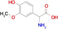 2-Amino-2-(4-hydroxy-3-methoxyphenyl)acetic acid