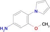 3-Methoxy-4-(1h-pyrrol-1-yl)aniline