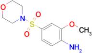 2-Methoxy-4-(morpholinosulfonyl)aniline