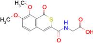 (7,8-Dimethoxy-1-oxo-1h-isothiochromene-3-carbonyl)glycine