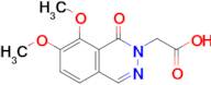 2-(7,8-Dimethoxy-1-oxophthalazin-2(1h)-yl)acetic acid