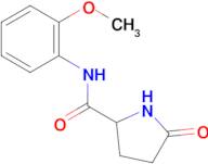 n-(2-Methoxyphenyl)-5-oxopyrrolidine-2-carboxamide