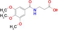 3-(3,4,5-Trimethoxybenzamido)propanoic acid