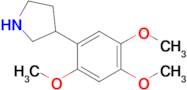 3-(2,4,5-Trimethoxyphenyl)pyrrolidine