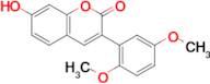 3-(2,5-Dimethoxyphenyl)-7-hydroxy-2h-chromen-2-one