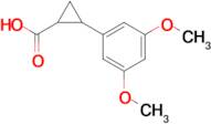 2-(3,5-Dimethoxyphenyl)cyclopropane-1-carboxylic acid