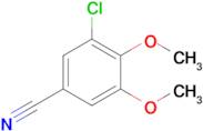 3-Chloro-4,5-dimethoxybenzonitrile