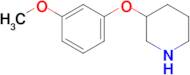 3-(3-Methoxyphenoxy)piperidine