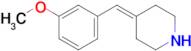 4-(3-Methoxybenzylidene)piperidine