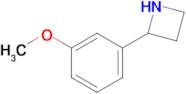 2-(3-Methoxyphenyl)azetidine