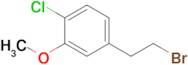 4-(2-Bromoethyl)-1-chloro-2-methoxybenzene