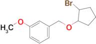 1-(((2-Bromocyclopentyl)oxy)methyl)-3-methoxybenzene