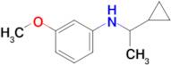 n-(1-Cyclopropylethyl)-3-methoxyaniline