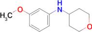 n-(3-Methoxyphenyl)tetrahydro-2h-pyran-4-amine