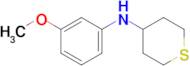 n-(3-Methoxyphenyl)tetrahydro-2h-thiopyran-4-amine