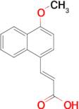 (E)-3-(4-Methoxynaphthalen-1-yl)acrylic acid