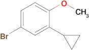 4-Bromo-2-cyclopropyl-1-methoxybenzene