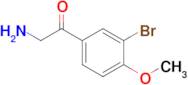 2-Amino-1-(3-bromo-4-methoxyphenyl)ethan-1-one