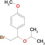 1-(2-Bromo-1-isopropoxyethyl)-4-methoxybenzene