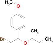 1-(2-Bromo-1-(sec-butoxy)ethyl)-4-methoxybenzene