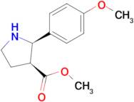 Methyl (2r,3s)-2-(4-methoxyphenyl)pyrrolidine-3-carboxylate