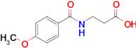 3-(4-Methoxybenzamido)propanoic acid