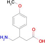 4-Amino-3-(4-methoxyphenyl)butanoic acid