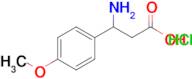 3-Amino-3-(4-methoxyphenyl)propanoic acid hydrochloride