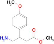 Methyl 4-amino-3-(4-methoxyphenyl)butanoate