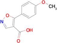 5-(4-Methoxyphenyl)isoxazole-4-carboxylic acid