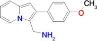 (2-(4-Methoxyphenyl)indolizin-3-yl)methanamine