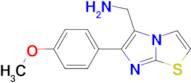 (6-(4-Methoxyphenyl)imidazo[2,1-b]thiazol-5-yl)methanamine