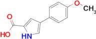 4-(4-Methoxyphenyl)-1h-pyrrole-2-carboxylic acid