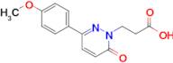 3-(3-(4-Methoxyphenyl)-6-oxopyridazin-1(6h)-yl)propanoic acid