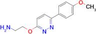 2-((6-(4-Methoxyphenyl)pyridazin-3-yl)oxy)ethan-1-amine