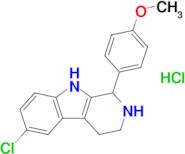 6-Chloro-1-(4-methoxyphenyl)-2,3,4,9-tetrahydro-1h-pyrido[3,4-b]indole hydrochloride