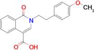 2-(4-Methoxyphenethyl)-1-oxo-1,2-dihydroisoquinoline-4-carboxylic acid