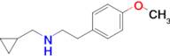 n-(Cyclopropylmethyl)-2-(4-methoxyphenyl)ethan-1-amine