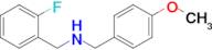 n-(2-Fluorobenzyl)-1-(4-methoxyphenyl)methanamine