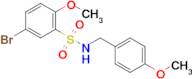 5-Bromo-2-methoxy-N-(4-methoxybenzyl)benzenesulfonamide