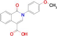 2-(4-Methoxyphenyl)-1-oxo-1,2-dihydroisoquinoline-4-carboxylic acid