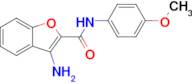 3-Amino-N-(4-methoxyphenyl)benzofuran-2-carboxamide