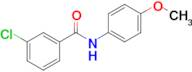 3-Chloro-N-(4-methoxyphenyl)benzamide