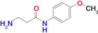 3-Amino-N-(4-methoxyphenyl)propanamide