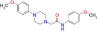 n-(4-Methoxyphenyl)-2-(4-(4-methoxyphenyl)piperazin-1-yl)acetamide
