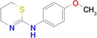 n-(4-Methoxyphenyl)-5,6-dihydro-4h-1,3-thiazin-2-amine