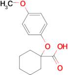 1-(4-Methoxyphenoxy)cyclohexane-1-carboxylic acid