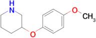 3-(4-Methoxyphenoxy)piperidine