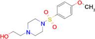 2-(4-((4-Methoxyphenyl)sulfonyl)piperazin-1-yl)ethan-1-ol